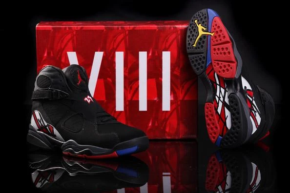 Air Jordan VIII (8) Retro Black White Red-29
