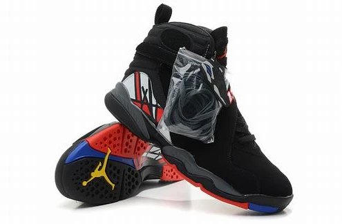 Air Jordan VIII (8) Retro black white red orange