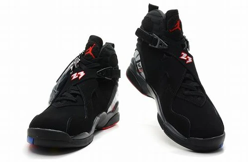 Air Jordan VIII (8) Retro black white red orange