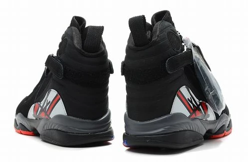 Air Jordan VIII (8) Retro black white red orange