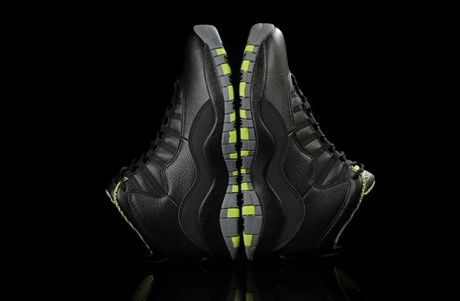 Air Jordan X (10) Retro Black Green