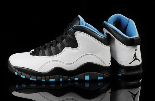 Air Jordan X (10) Retro White Black Blue