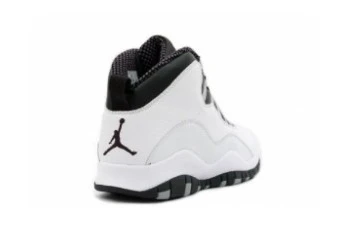 Air Jordan X (10) Retro White Black Light