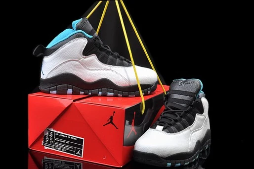 Air Jordan X (10) Retro White Black