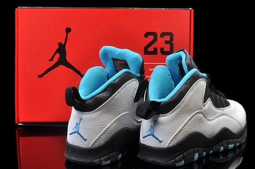 Air Jordan X (10) Retro White Black