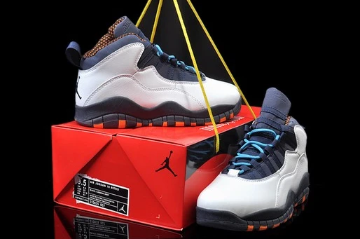 Air Jordan X (10) Retro White Blue