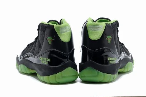 Air Jordan XI (11) Retro Black Green-62