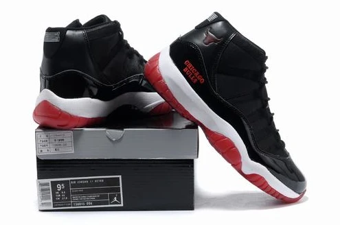 Air Jordan XI (11) Retro Black White Red-61
