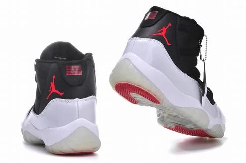 Air Jordan XI (11) Retro Black White Red