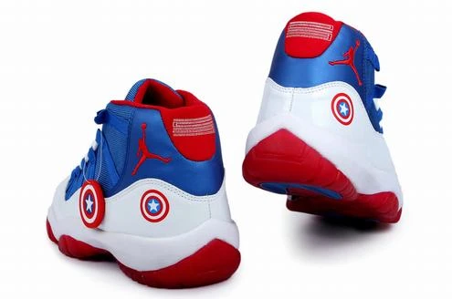 Air Jordan XI (11) Retro Blue Red White