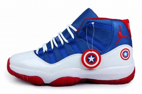 Air Jordan XI (11) Retro Blue Red White