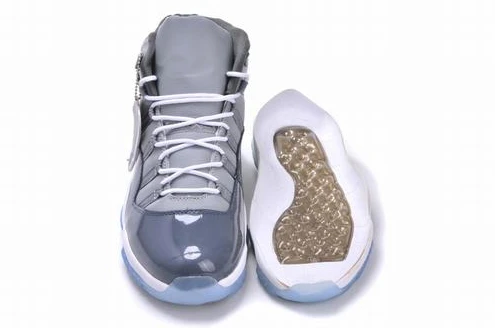 Air Jordan XI (11) Retro Gray White
