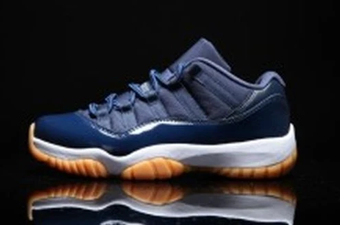 Air Jordan XI (11) Retro Low “Navy Gum”-2