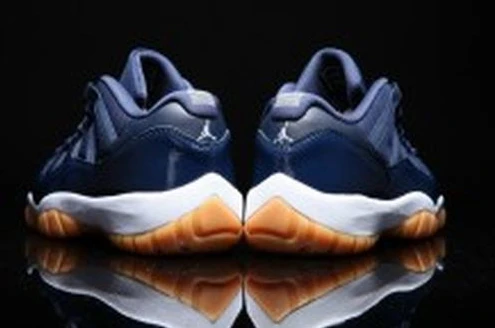 Air Jordan XI (11) Retro Low “Navy Gum”-2