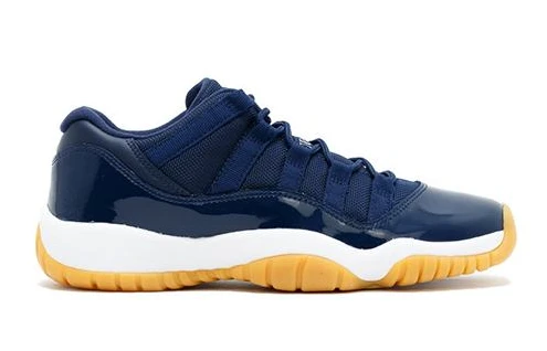 Air Jordan XI (11) Retro Low “Navy Gum”-2