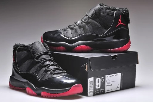 Air Jordan XI (11) Retro fur Black Red