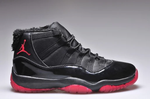 Air Jordan XI (11) Retro fur Black Red
