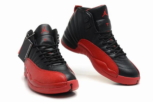 Air Jordan XII (12) Retro Black Red-76