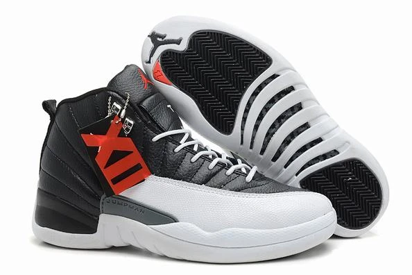 Air Jordan XII (12) Retro Black White-72