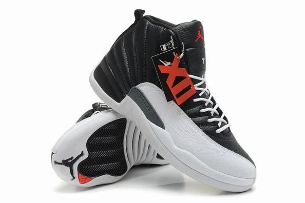 Air Jordan XII (12) Retro Black White-72