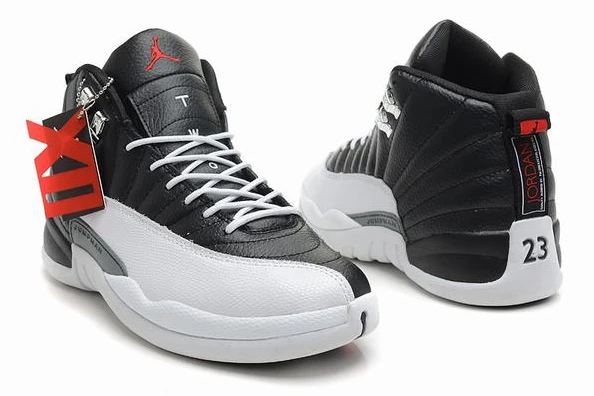 Air Jordan XII (12) Retro Black White-72
