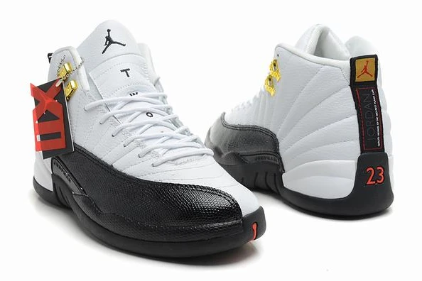 Air Jordan XII (12) Retro White Black-73