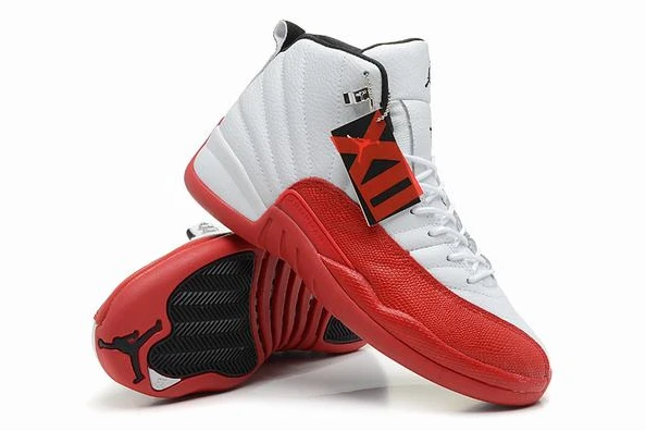 Air Jordan XII (12) Retro White Red-77