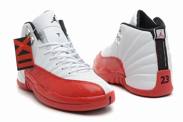 Air Jordan XII (12) Retro White Red-77