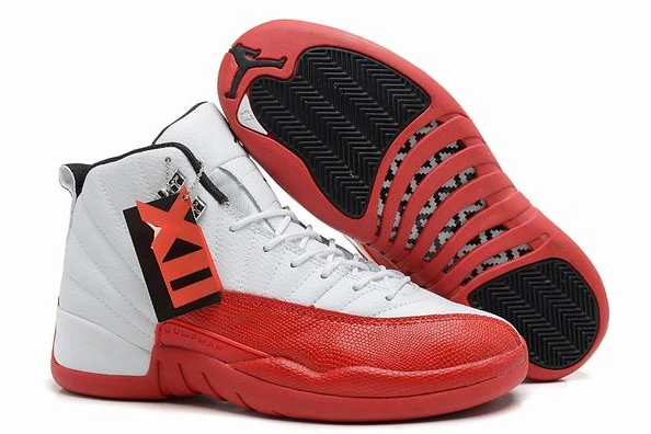Air Jordan XII (12) Retro White Red-77