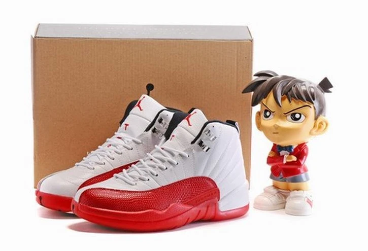 Air Jordan XII (12) Retro White Red