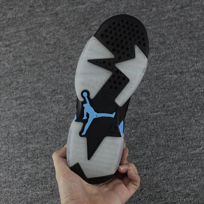 Air Jordans 6 Black Blue-01