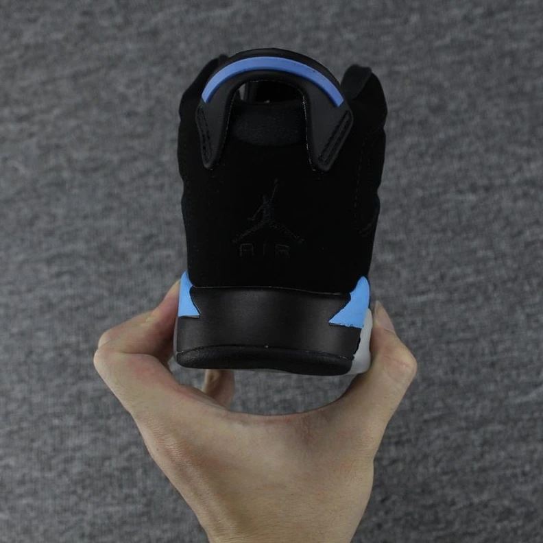 Air Jordans 6 Black Blue-01