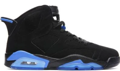 Air Jordans 6 Black Blue-01