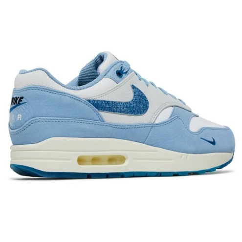 Air Max 1 Premium White Dark Marina Blue