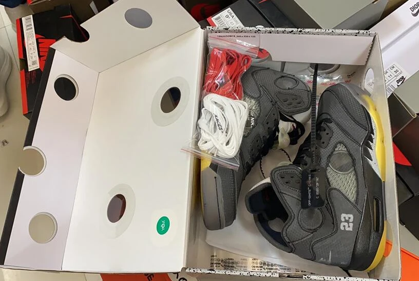 Replicashoes ru Air​ Jordan 5 X-Off White-1