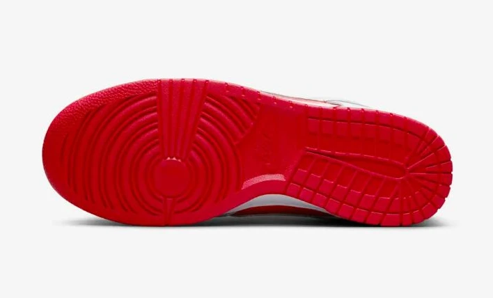 Dunk Low White University Red