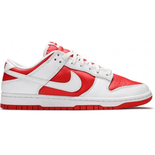 Dunk Low White University Red
