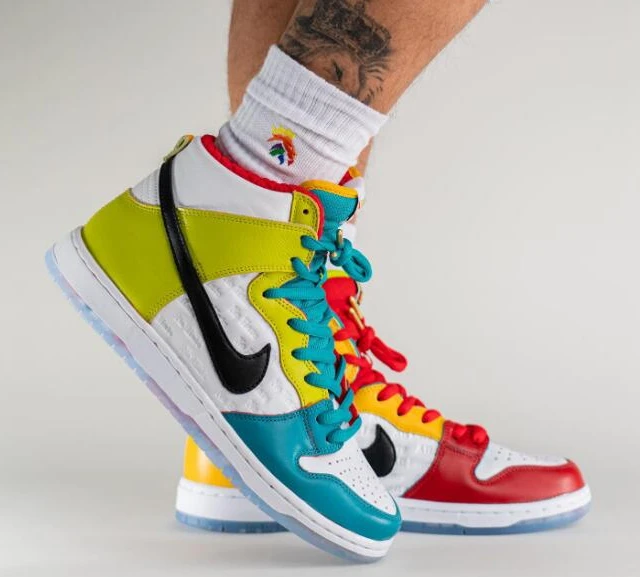 FroSkate x Nike SB Dunk High All Love No Hate