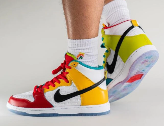 FroSkate x Nike SB Dunk High All Love No Hate