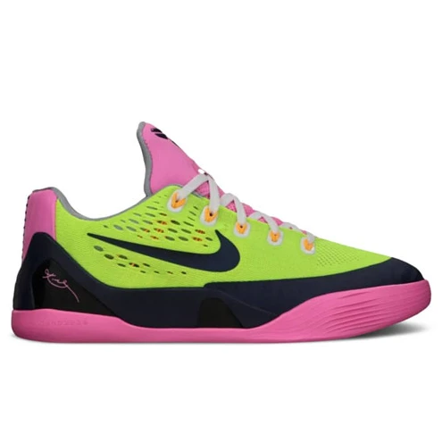 Kobe 9 EM Volt pink green