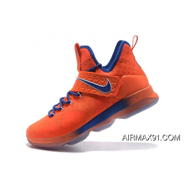 LeBron Orange Blue