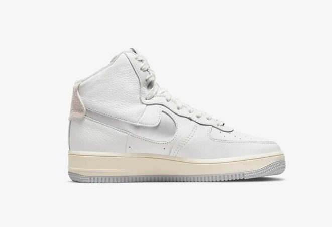 Nike Air Force 1 Strapless White Gray