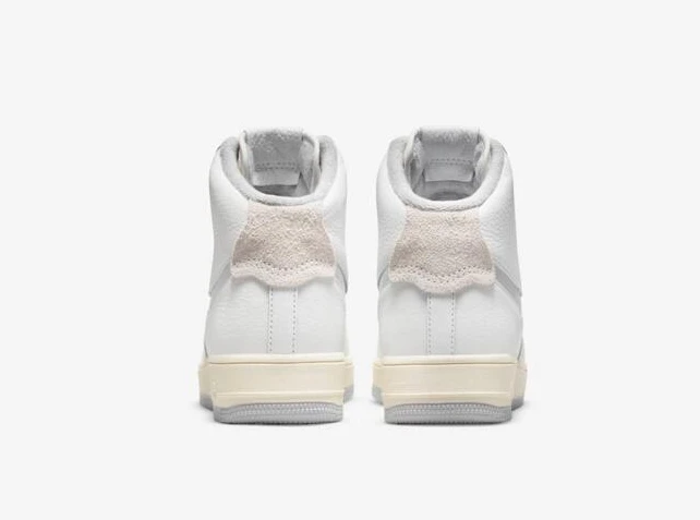 Nike Air Force 1 Strapless White Gray