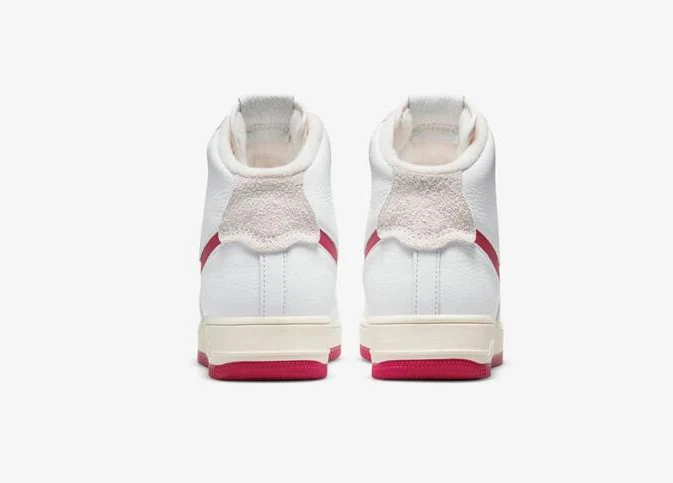 Nike Air Force 1 Strapless White Red