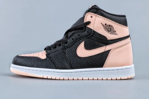 Nike Air Jordan 1 High Black Pink-01