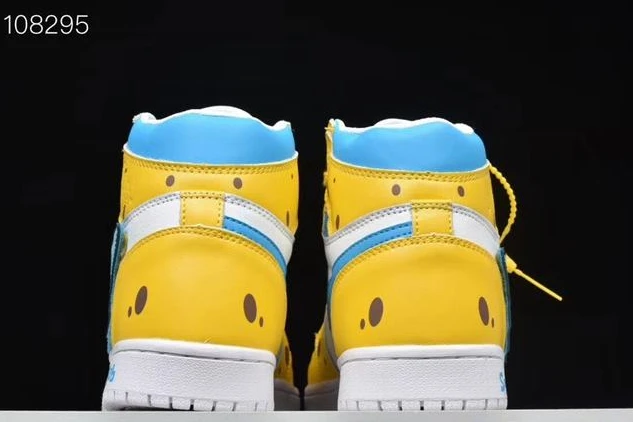 Nike Air Jordan 1 SpongeBob-1