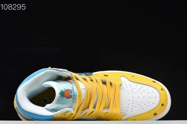 Nike Air Jordan 1 SpongeBob-1