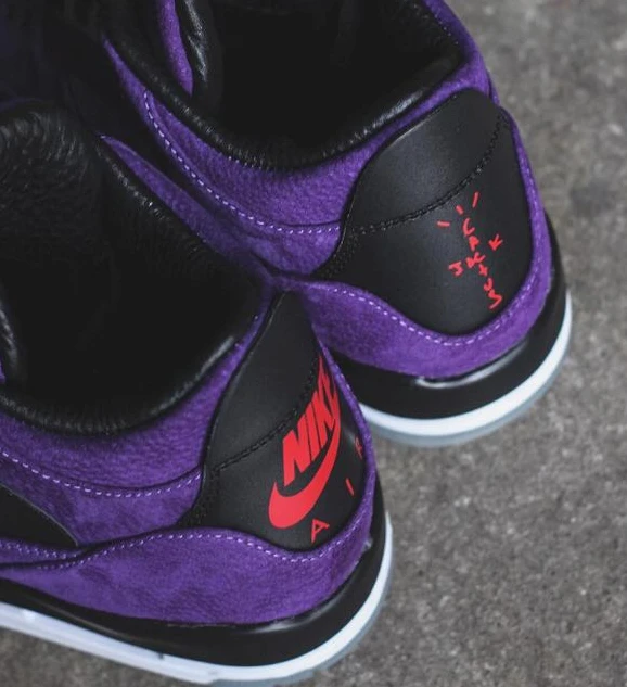 Nike Air Jordan 3 Black Purple-1