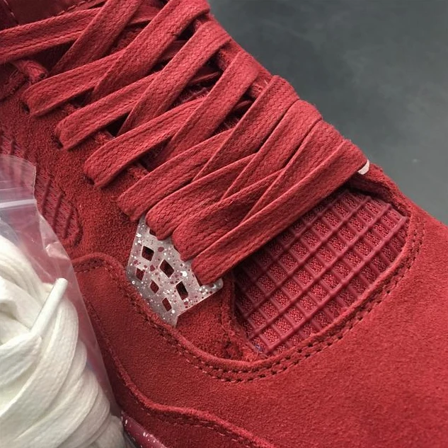 Nike Air Jordan 4 All Red Top Quality