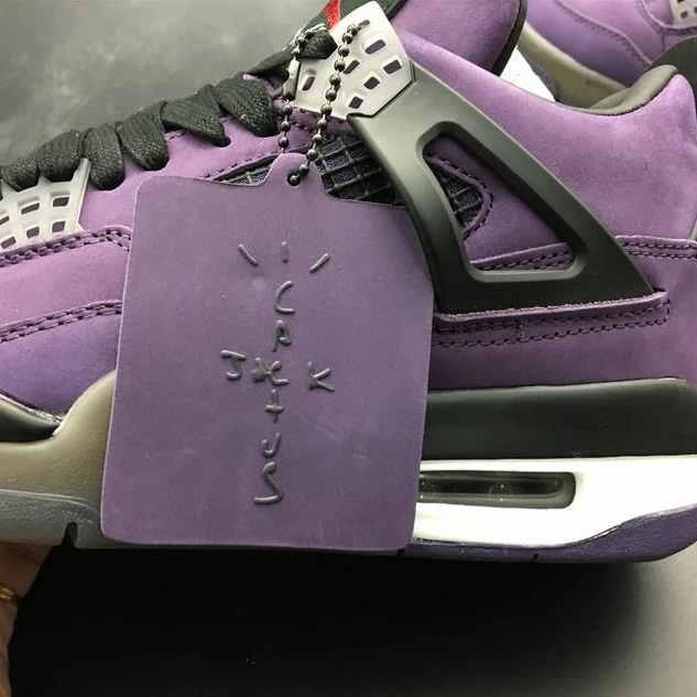 Nike Air Jordan 4 Purple Joint-1